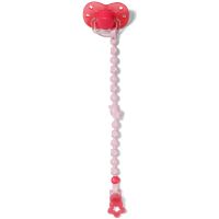 Zapf BABY born Dudlík se sponkou červený