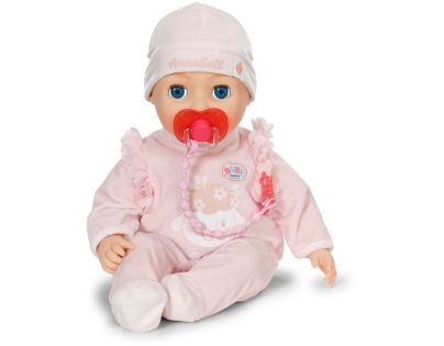 Zapf BABY born Dudlík se sponkou červený