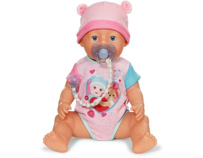 Zapf BABY born Dudlík se sponkou modrý