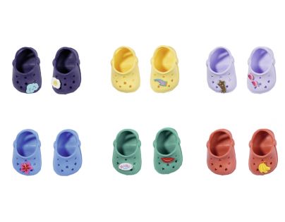 Zapf Creation BABY born Gumové sandálky zelené
