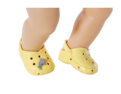 Zapf Creation BABY born Gumové sandálky žluté