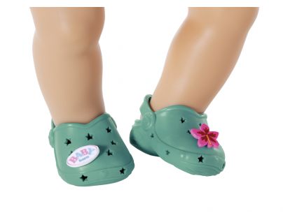 Zapf Creation BABY born Gumové sandálky zelené