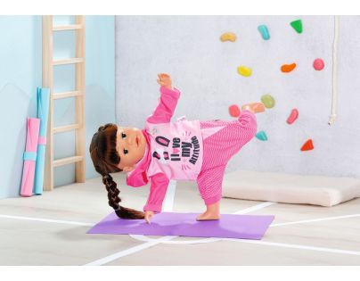 Zapf Creation BABY born Play & Style Starší sestřička brunetka, 43 cm