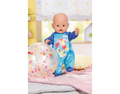 Zapf Creation Baby born Sametový overal 43 cm modré