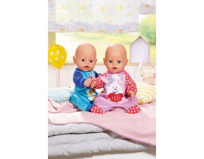 Zapf Creation Baby born Sametový overal 43 cm modré