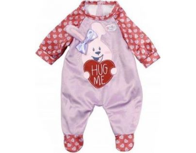 Zapf Creation Baby born Sametový overal 43 cm růžové