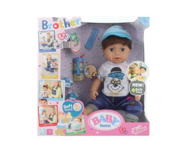 Zapf Creation BABY born Starší bratříček Soft Touch 43 cm