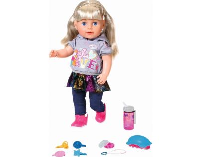 Zapf Creation BABY born Starší sestřička Soft Touch blondýnka, 43 cm - Poškozený obal