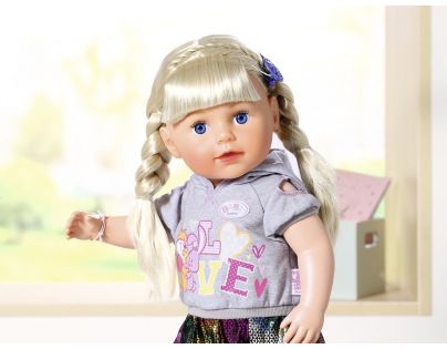 Starší sestřička BABY born Soft Touch blondýnka 43 cm