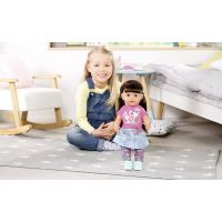 Zapf Creation BABY born Starší sestřička Soft Touch brunetka, 43 cm, 6 funkcí - Poškozený obal 4