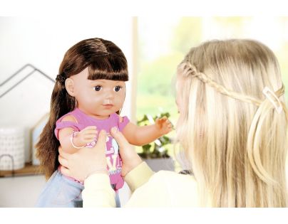 Starší sestřička BABY born Soft Touch brunetka 43 cm