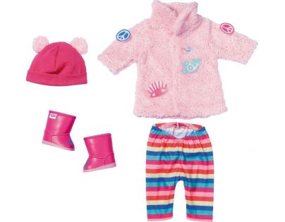 Zapf Creation BABY born Zimní souprava s kožíškem Deluxe 43 cm - Poškozený obal 