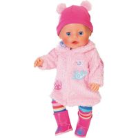 Zapf Creation BABY born Zimní souprava s kožíškem Deluxe 43 cm - Poškozený obal  2