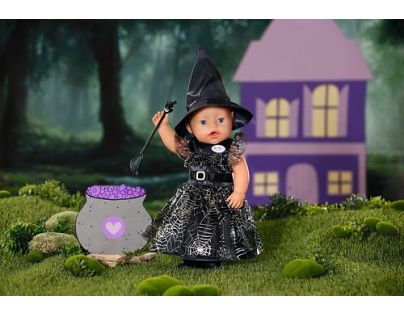 ZAPF Creation BABY born® Šaty s motivem čarodějnice 43 cm