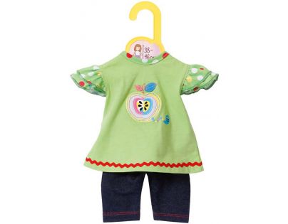 Zapf Creation Dolly Moda Zelené tričko a kalhoty 38 - 46 cm