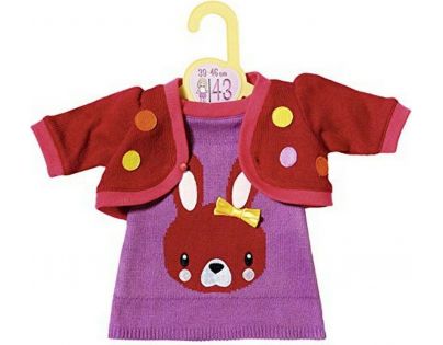 Zapf Dolly Moda Oblečení s pletenou bundičkou 43 cm