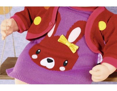 Zapf Dolly Moda Oblečení s pletenou bundičkou 43 cm