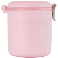 Zásobník na sušené mléko s odměrkou 130g Pink 2