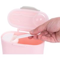 Zásobník na sušené mléko s odměrkou 130g Pink 3