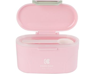 Zásobník na sušené mléko s odměrkou 130g Pink