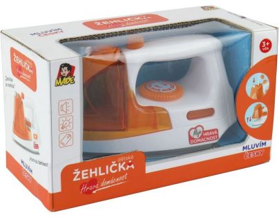 Made Žehlička na baterie s českým hlasem - Poškozený obal