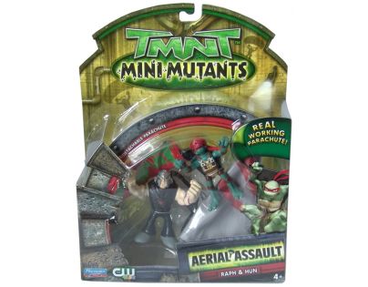 EP Line Želvy Ninja TMNT mini mutants sada s padákem a figurkou