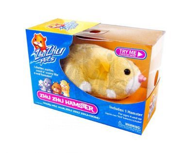 ZhuZhu Pets 86654 - Pip Squeak - žlutý
