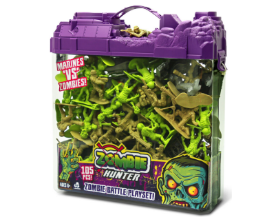 Zombie Hunter Vojáci vs zombie figurky set 105 ks