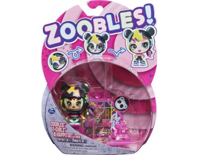 Zoobles Panenky Z-Girl černá