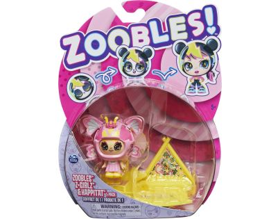 Zoobles Panenky Z-Girl růžová