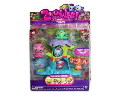 Zoobles 13207 - Zoobles Trojitá sada - 340,341,342