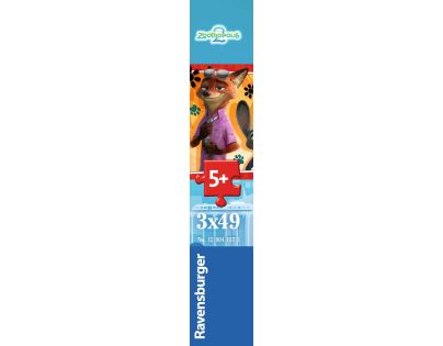 Zootropolis: Město zvířat 3x49 dílků