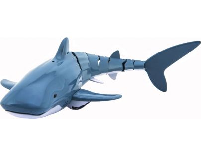 Žralok RC plast 35 cm na dálkové ovládání a dobíjecí pack