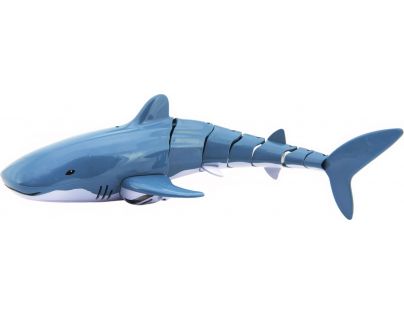 Žralok RC plast 35 cm na dálkové ovládání a dobíjecí pack