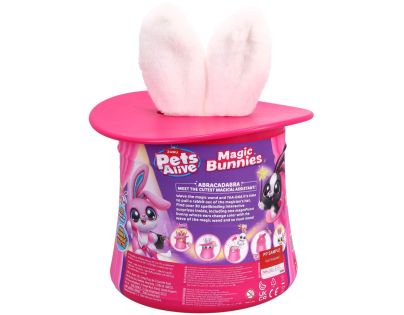 Zuru Kouzelný zajíček Pets Alive růžové uši