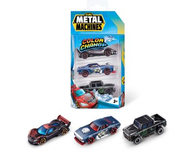 Zuru Metal Machines Sada aut 3 ks měnící barvu č. 4