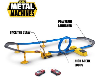 ZURU Metal Machines Stavební destrukční dráha s motorovým pohonem