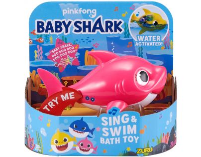 Zuru Robo Alive Junior Baby Shark Růžový