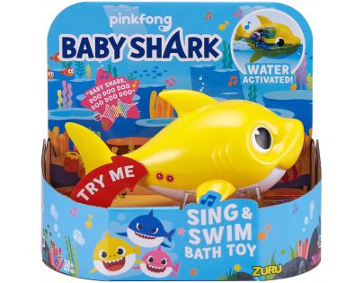 Zuru Robo Alive Junior Baby Shark Žlutý