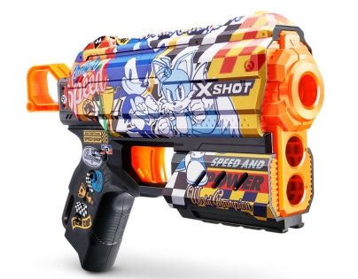 ZURU X-SHOT Skins Flux SONIC the Hedgehog