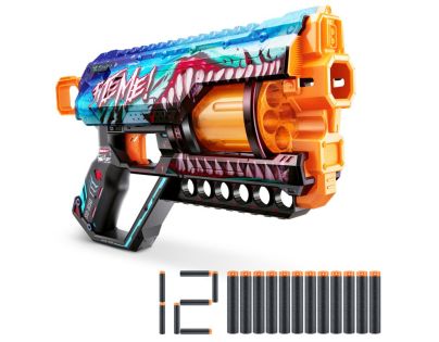 ZURU X-SHOT SKINS GRIEFER s 12 náboji žralok