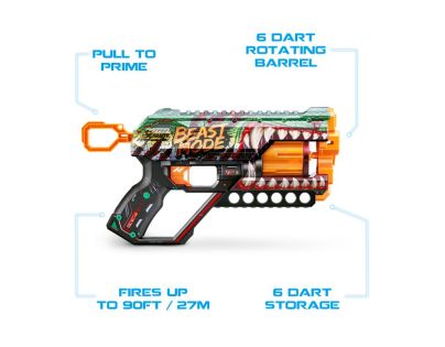 ZURU X-SHOT SKINS GRIEFER s 12 náboji krokodýl