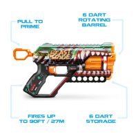 ZURU X-SHOT SKINS GRIEFER s 12 náboji krokodýl 3