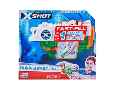 ZURU X-SHOT Vodní pistole Nano Fast fill