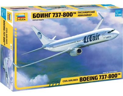 Zvezda Model Kit letadlo Boeing 737-800 1:144