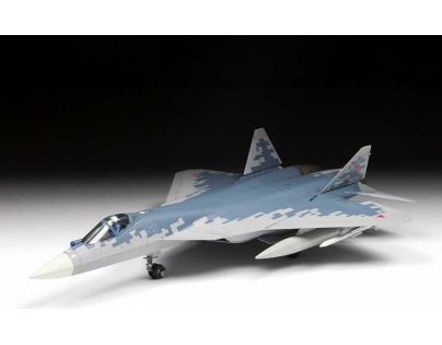 Zvezda Model Kit letadlo Sukhoi SU-57 1:72