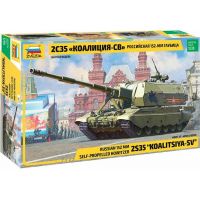 Zvezda Model Kit military Koalitsiya-SV Russian S.P.G. 1:35 Zvezda Model Kit military Koalitsiya-SV Russian S.P.G. 1:35