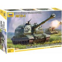 Zvezda Model Kit military MSTA-S Self Propelled Howitzer 1:72 Zvezda Model Kit military MSTA-S Self Propelled Howitzer 1:72