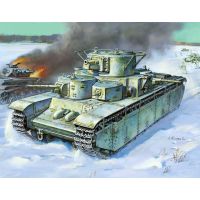 Zvezda Model Kit tank T-35 Heavy Soviet Tank 1:35 3