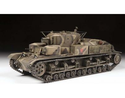 Zvezda Model Kit tank T-28 Heavy Tank 1:35